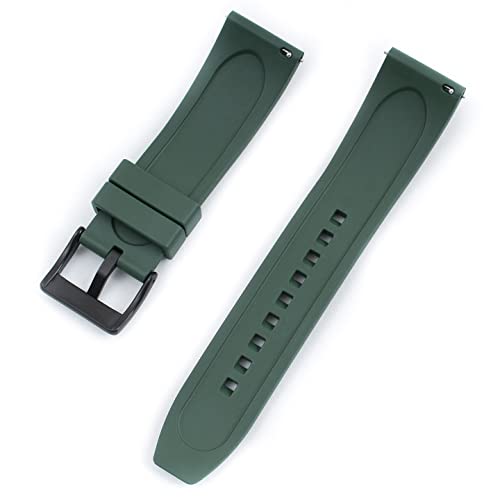 Image of StrapHabit Quick Release Rubber Watch Strap Band FKM 20mm 22mm 24mm