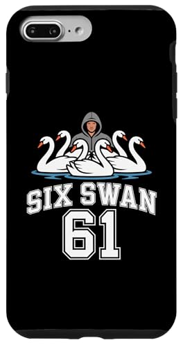 Funny Six Swan 6 1 Meme New Gen Alpha Slang 6 Ў X}zP[X iPhone 7 Plus/8 Plus p