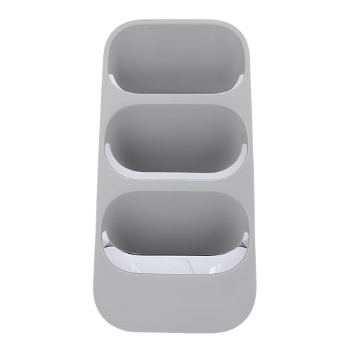 Beufee Kitchen Utensil Holder, Kitchen Utensil Holder Countertop Drain Rack Chopsticks Spoon Chopsticks Fork Drain Rack for (Gray)