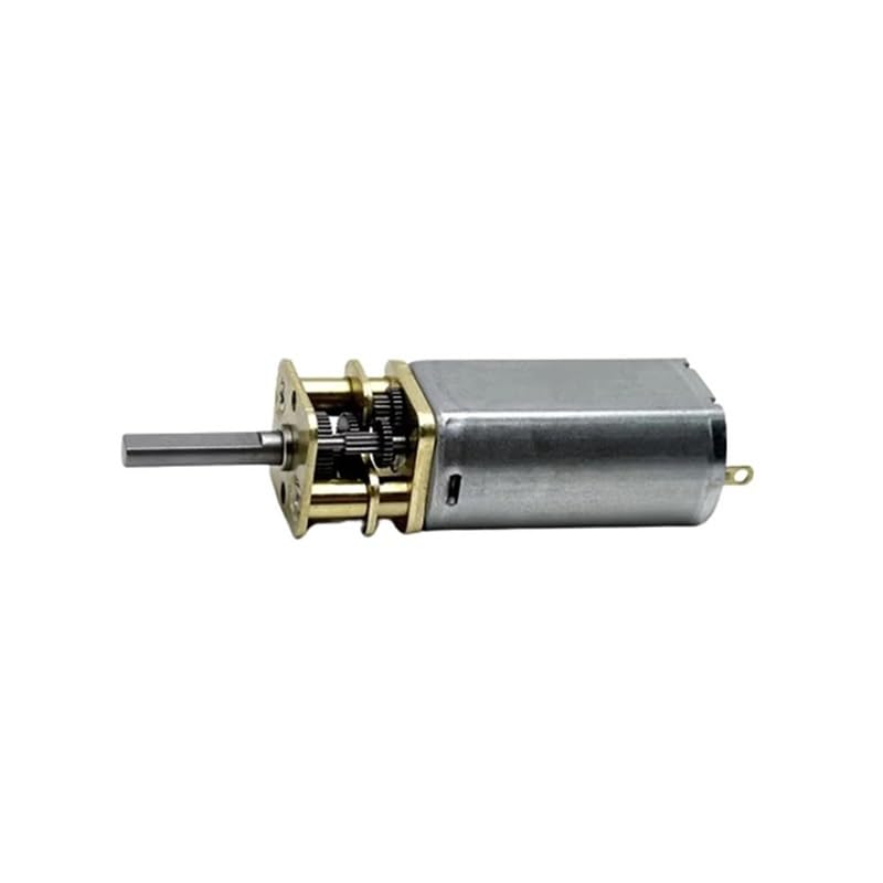 Moteur DC 050 245RPM avec boîte de vitesse en métal plein assurant une réduction lente et précise
