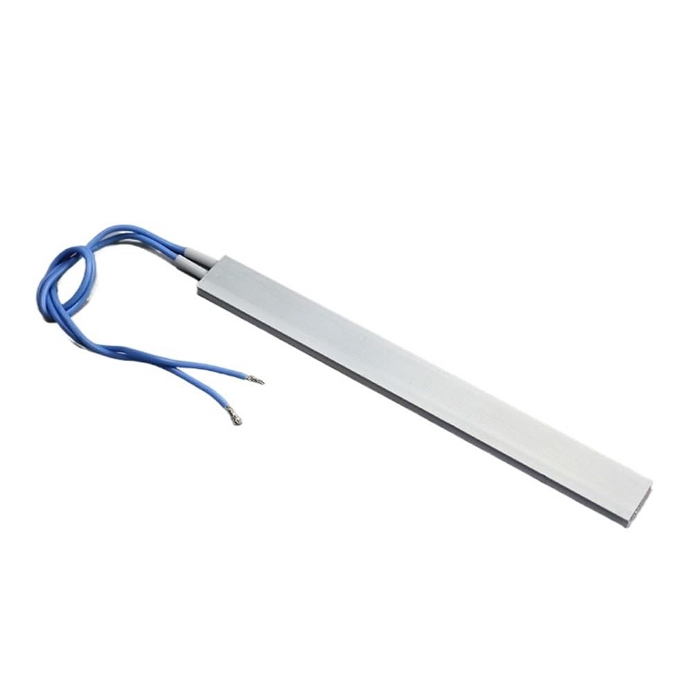 5 placas calefactoras de carcasa de aluminio de 200 x 21 mm, láminas termostáticas de cerámica PTC resistentes a la abrasión.(220V - 230 degrees)