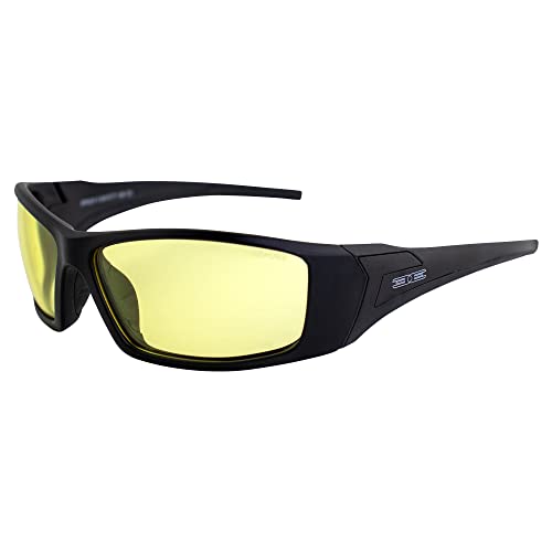 Epoch Eyewear Liberator Black Frame with Yellow Lenses
