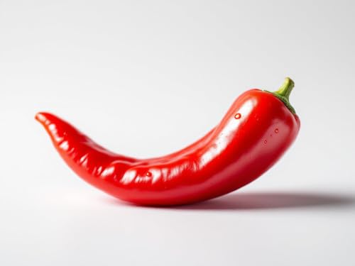 Heirloom Chillies and Peppers Seeds, Classic and Salad Collection, Vegetable Growing Kit (Pepper Hot De Cayenne 50 Seeds)