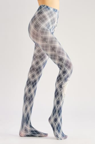 Image of Sahabowi Women Tights, Sheer High Waist Pantyhose, Vintage Control Top Stockings