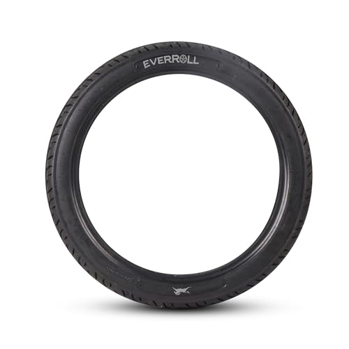 Image of 80 /100-17 Tubeless Bike Tyre, Front
