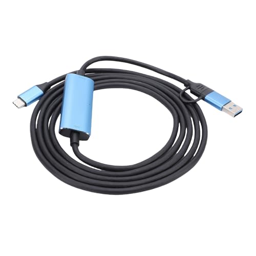 Cuifati Tarjeta de Captura de Video USB C, Entrada 4K 30 Hz USB C A USB3.0 A y Captura 1080P 60 Hz, Compatible con PD 100 W, Dispositivo de de Registros de Baja Latencia