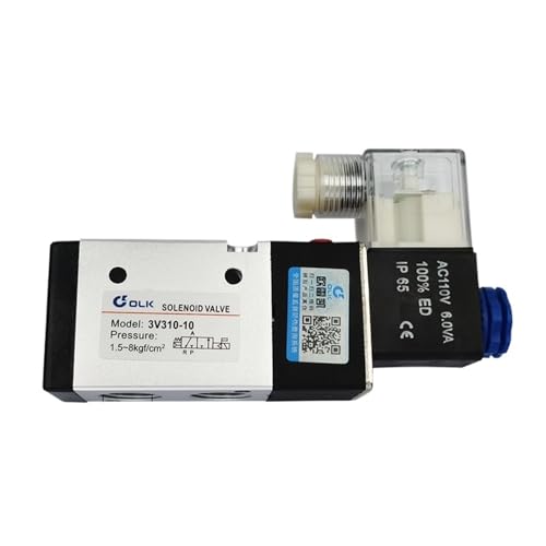 Valve magnétique pneumatique 3V310-10 à 3 voies et bobine alternative 110V - 2