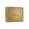 Crucial X10 Pro 4TB Portable SSD, Up to 2,100MB/s Read, 2000MB/s Write, USB 3.2 USB-C, External Solid State Drive, Durable Storage for Professional Creators, Gold - CT4000X10PROSSD9D02