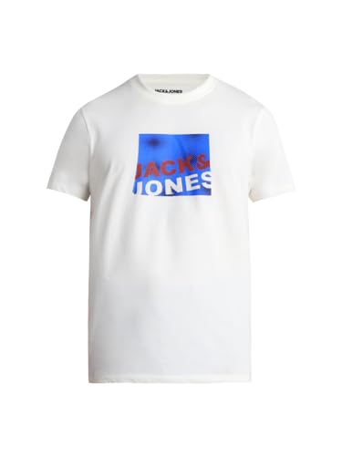 Image of JACK & JONES Men's Cotton Solid Slim Fit T-Shirt