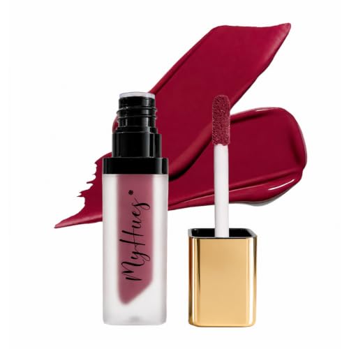 Comfort Matte Liquid Lipstick - Long Lasting Lipstick Waterproof & Smudge Proof | Highly Pigmented Matte Lipsticks for Women | Lightweight Lip Tint In