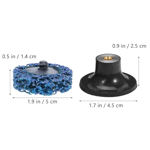 Disques abrasifs meuleuse nettoyage préparation de surface bleu - 3