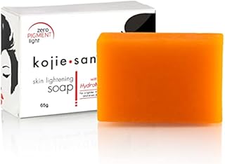Kojie San Skin Brightening Authentic Kojic Acid Soap Even and Brighten Skin Tone - 65 Gram Bar