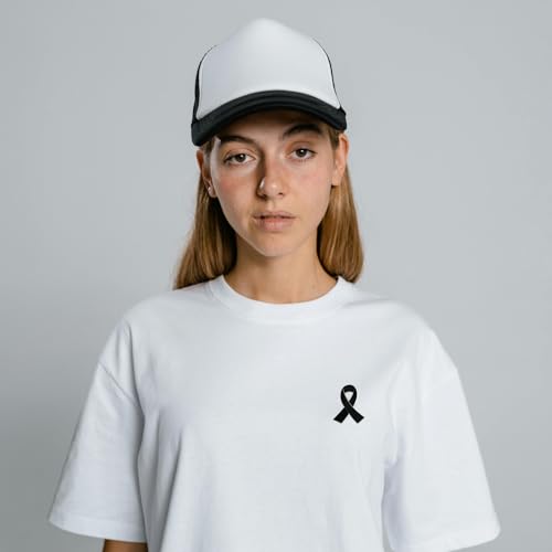 Image of Awareness Enamel Lapel Pin - Nickel and Gold Plated Ribbon Pin - Prevention and Awareness Ribbon - Jewelry Brooch Pin with Secure Clutch Back