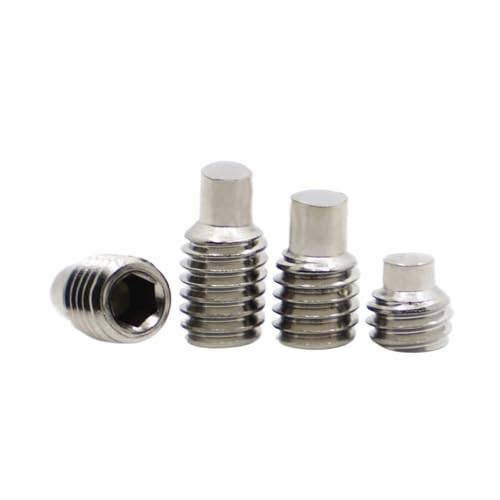 �J�b�v�|�C���g�l�W �|�� 10pcs 304 Stainless Steel Terminal Convex End Screw Hexagon Socket Set(30mm)