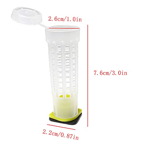 RLECS Bienenzuchtbecher-Set aus Kunststoff, 10 Stück – Bild 5