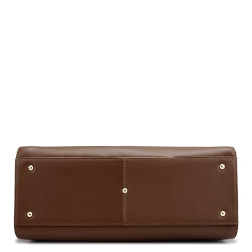 Image of Da Milano Leather Medium Satchel