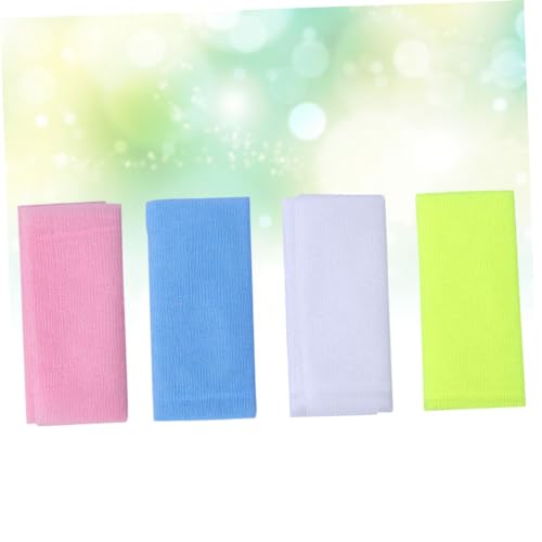 Toalla exfoliante de nylon Angoily confeccionada para una limpieza corporal duradera 6