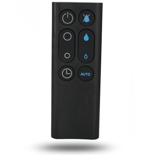 Mando a distancia de repuesto compatible con Dyson AM10 ventilador humidificador (negro)