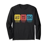 Autism Elements Periodic Table Awareness ASD Long Sleeve T-Shirt