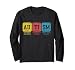 Autism Elements Periodic Table Awareness ASD Long Sleeve T-Shirt