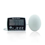 Incubator Warehouse Egg-O-Meter - Large Digital Display Egg Thermometer with Min/Max Memory - Reads Celsius and Fahrenheit +/-1