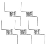 5 Pack WR01X11052 Fridge Door Spring Anti-Corrosion Stainless Steel Door Spring Hinge Mullion Replacement for GE Appliance GFE28GYNBFS/GYE18JSLGFSS Replacement PS6011724 3031611