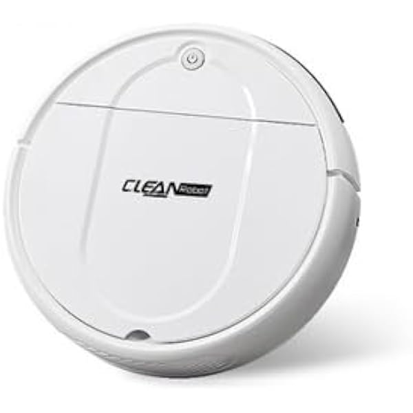 Robot Vacuum Cleaner, Small, Ultra Thin, 2.4 inches 6 cm, 3-in-1 Cleaning Robot, Dual Suction and Wiping, USB Rechargeable Vacuum Cleaner, 4,500 Pa, Strong Suction, 90 Minutes, Quiet Design, Drop Prevention, Anti-collision, Cleaning Robot, Obstacle Avoidance System, Automatic Vacuum Cleaner, Rapid Charging, Floor Wiping, Tatami Mat, Carpet, Effective for Hair and Pet Hair