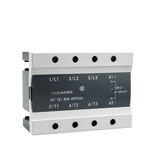 Relais statique 100A 380V SSR-DA40A contacteur statique électronique triphasé alternatif
