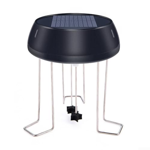 Agitateur d'eau à énergie , pour bassin de jardin, décoration d'étang
