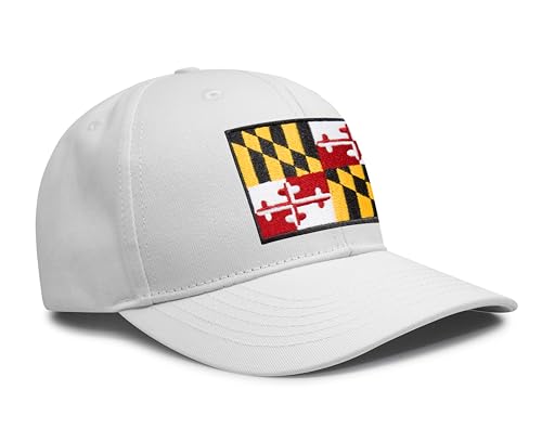 Image of International Tie State Hat for Men and Women, Adjustable Snapback Trucker Baseball Cap with Embroidered Patch