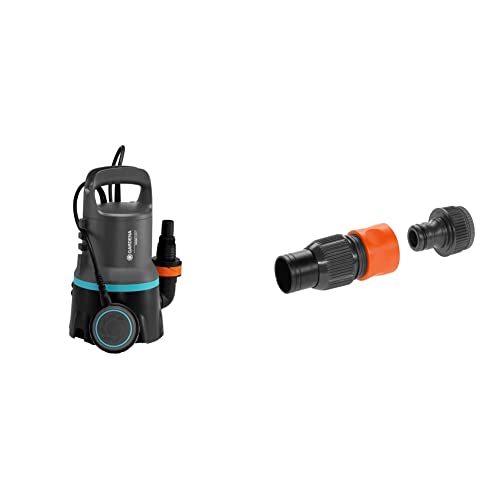 Gardena Schmutzwasserpumpe 9000 & Profi-Anschlusssatz