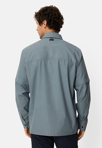 Camisa para hombre camel active casual elegante de manga larga transpirable 3