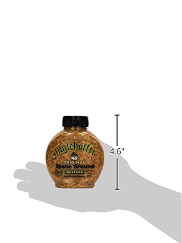 Image of Inglehoffer Original Stone Ground Mustard, 10 oz Squeeze Bottle (Pack of 2)