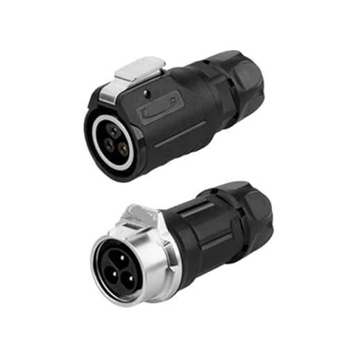 Connecteur M16 3 broches étanche contre les pannes électriques extérieures