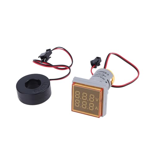 5 �F�����`�~�j�f���A���f�B�X�v���C�d���v�d���v AD16-22VAMS 220V LED �f�W�^���d���d���v(Yellow)