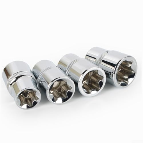 Douilles extérieures E4-E24 en coffret rouge pour vos travaux de mécanique