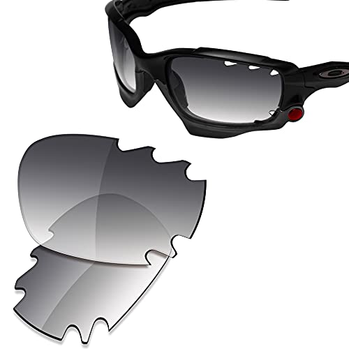 Image of SAUCER Premium Replacement Lenses & Rubber Kits for Oakley Jawbone Vented Racing Jacket (Low Bridge Fit) | UV400 Protection