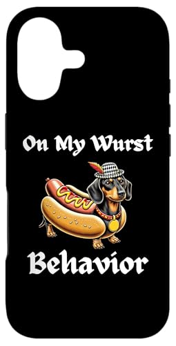 ȃ_bNXtg INg[o[tFXg On My Wurst Behavior hCc X}zP[X iPhone 17 p