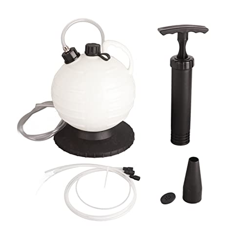 YushiTrading Bomba extractora de aceite al vacío de 6 l, extractor de fluido manual para barco marino de automóvil, bomba de cambio de aceite portátil con tubo transparente y sonda de metal