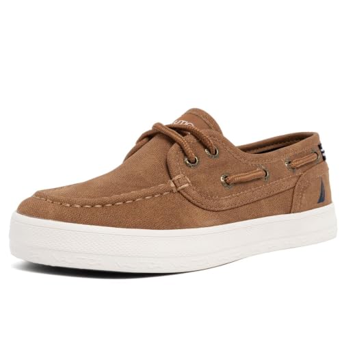Image of Nautica Kid's Casual Boat Shoe Loafers - School Shoes for Boys (Toddler /Little Kid /Big Kid)