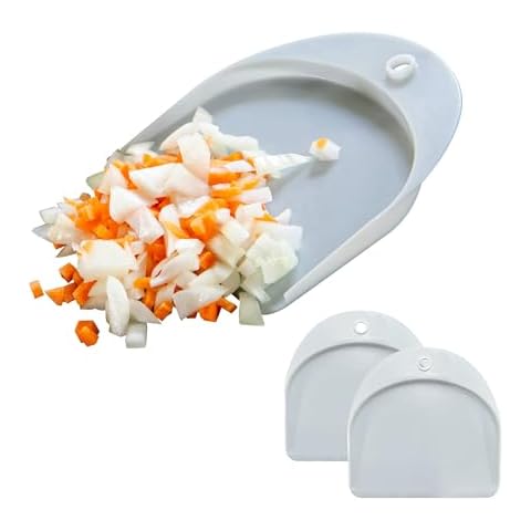 CBJAPAN Chopping Board, Skipper, Scooping Chopped Foods, Set of 2, Includes Hook Hole, Convenient Storage, Easy To Scoop, Cutting Board Dustpan Atomico Cover