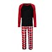 Hvyesh Custom Matching Pajamas Personalized Christmas Pjs for Family & Couples