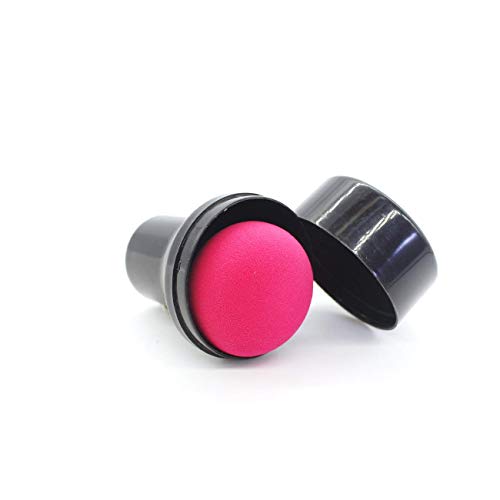 Image of SUNISA Soft Cosmetic Loose Powder Mushroom Head Beauty Concealer Foundation Puff Brush (Pink)