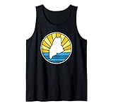 Photo Gallery retro maine sunset anni 70 vetro colorato design canotta Photo Gallery retro maine sunset anni 70 vetro colorato design canotta