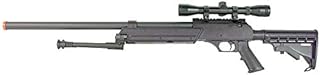 BBTac Powerful And Precision Spring Airsoft Sniper Rifle Gun, Heavy Weight with 3x Scope and Bipod