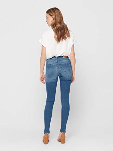 ONLY Skinny fit jeans voor dames (Onlshape Reg Sk Dnm Jeans Rea088 Noos) - blauw (light blue denim), maat: 25W / 30L - Image 5