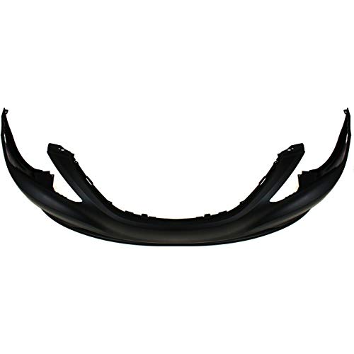 Fitparts Compatible With Front Bumper Cover 2011-2013 Hyundai Sonata Gls Gl Limited Se 2.0T Sedan 11-13. New, Primed And Ready For Paint. With Fog Light Holes. Hy1000183 865113Q000 2012 #TOP7