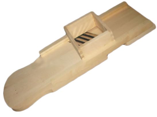 IN LEGNO, GRATTUGIA, AFFETTATRICE PER VERDURE, FRUTTA, CAVOLO, 92 CM