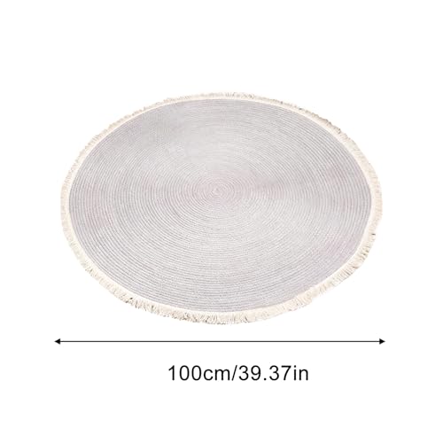 Tapis rond pour les griffes des chats idéal sous la table basse du salon