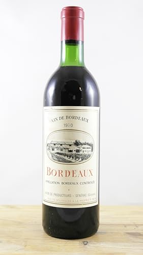 vino cosecha 1970 Bordeaux Union des producteurs Générac BG